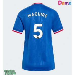 Manchester United Harry Maguire #5 Replika Udebanetrøje Dame 2026-27 Kortærmet